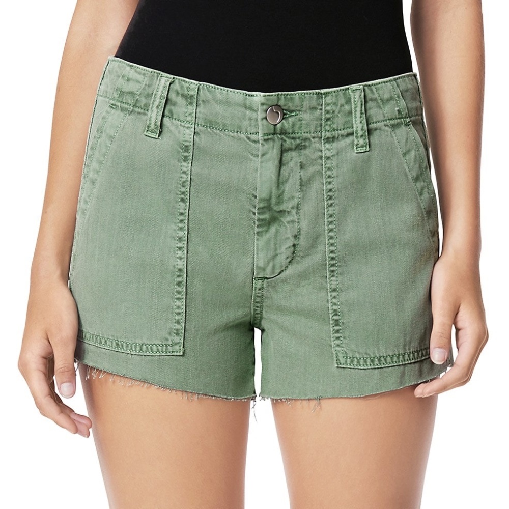 Joe's Jeans Workwear Shorts Size 14 Green - Picture 2 of 13